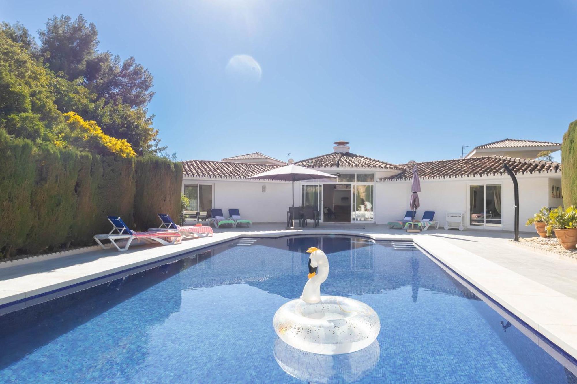 Pool Villa Rancho Domingo Family Friendly - Happy Rentals Benalmadena Exterior photo