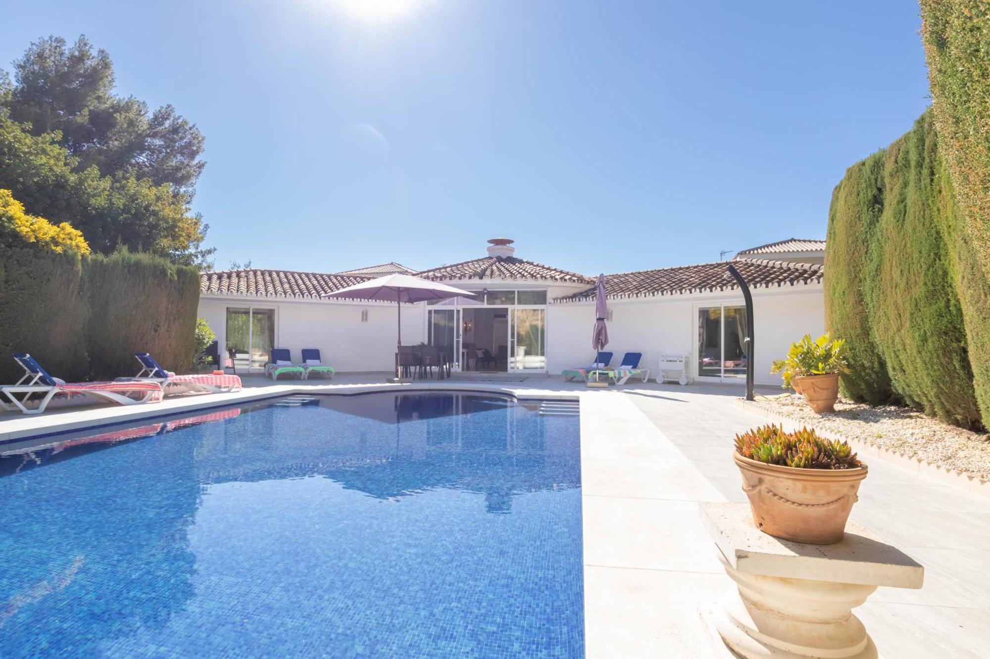 Pool Villa Rancho Domingo Family Friendly - Happy Rentals Benalmadena Exterior photo